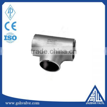 ANSI B16.9 forged welding pipe fitting equal tee