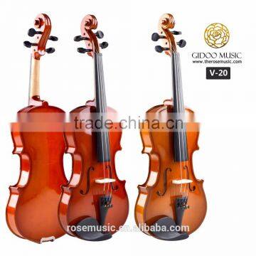 DIY violin kit blackwood made in china manufacturer Deviser V20