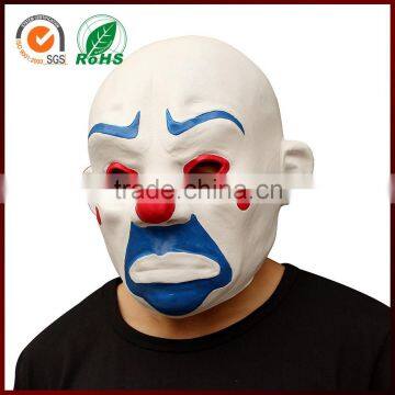 Scary Halloween Joker Clown Realistic Latex Mask