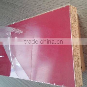 High Glossy Red Color uv MFC Board for Kicthen Cabinet photo-2