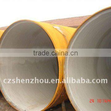 API5L GR.B ERW pipe/Cement mortar anticorrosive coating