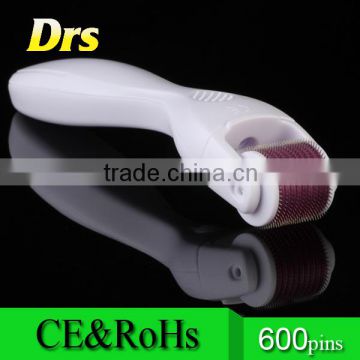 Derma Roller Titanium 1.0mm 600 Micro Needles Skin Care System-Best Facial 600 Microneedle Roller