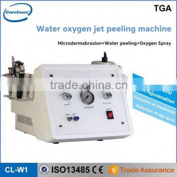 Water Oxygen Jet Peel facial Care,Skin rejuvenation Pure oxygen injection beauty equipment for salon