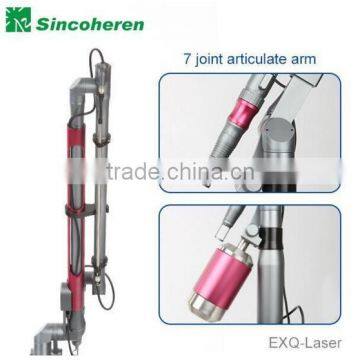 Q-switched ND: YAG Laser For 1 HZ Skin Vascular Removal And Tattoo Nd Yag Laser Machine