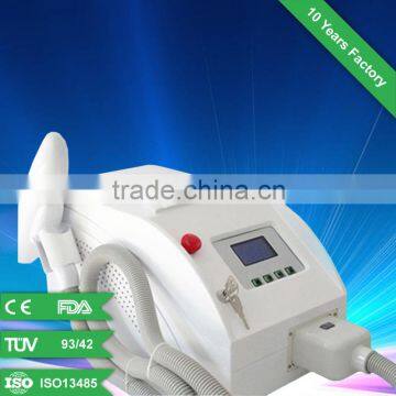 Q Switched Nd Yag Laser Tattoo Removal Machine 1064nm 532nm Q Switch Nd Yag Tattoo Removal Pigmentation Removal Laser Tattoo Removal Equipment Machine / Home Use Portable Nd Yag Laser For Tattoo