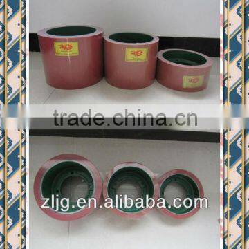 red EPDM rice huller rubber roller in rice milling machines