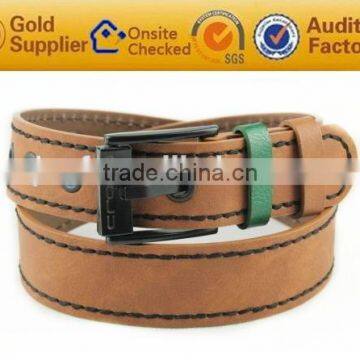 OEM Vintage High Quality Man Leather Belt photo-6