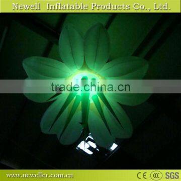 Hot sale customized inflatable flowers with led for Birthday Party