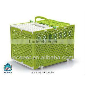 217-2A Floable open top plastic cage Ratten Pattern Carrier