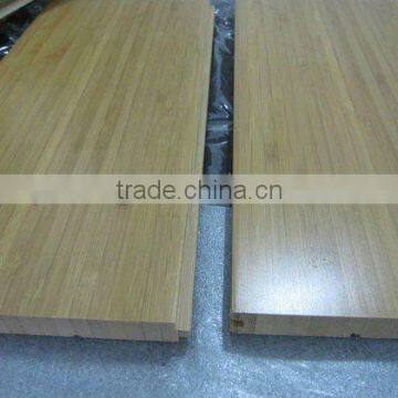 Carbonized vertical solid bamboo flooring