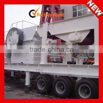 Zhengzhou UNIQUE Mobile Jaw Crusher For Aggregates