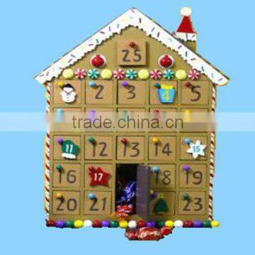 Resin House Advent Calendar Decoration Crafts
