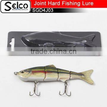 Big Game Swimbatis, Four-section Joint Plastic Minnow 10" 135g photo-5