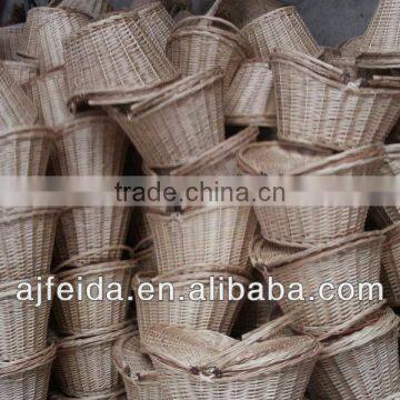 natural wicker basket