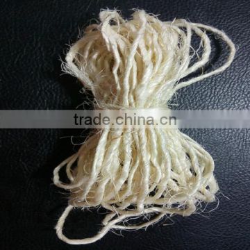 500m/kg Eco bleached sisal yarn/sisal twine to package