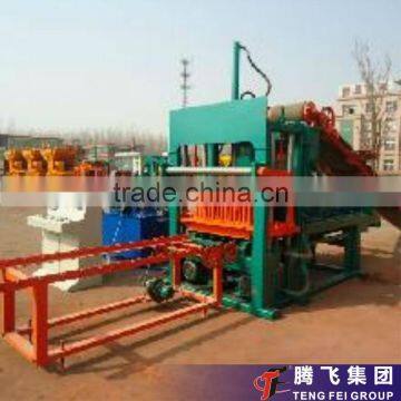 QT4-15A used mobile concrete block making machine