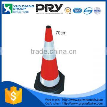 Colored Reflective PVC Traffic Cone 45 CM