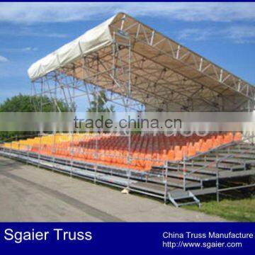 Hot Sale Outdoor Event 5 Rows Portable Stadium Bleachers photo-5