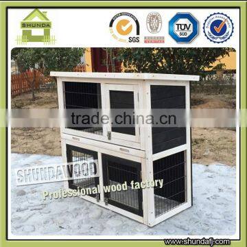 SDR001-T Wooden Outdoor Rabbit Hutch photo-2