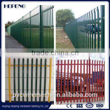 Gold manufacturer low carbon steel wire palisade fence