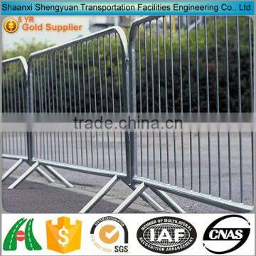 Hot sale galvanized welded metal traffic control barrier