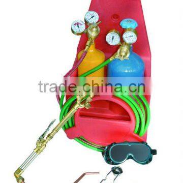welding kit includes oxygen cylinder acetylene cylinders