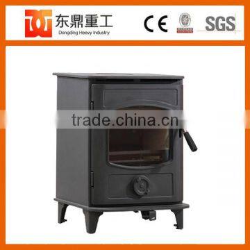 Artificial freestanding wooden fireplace/wood fireplace with swivel casters GR908