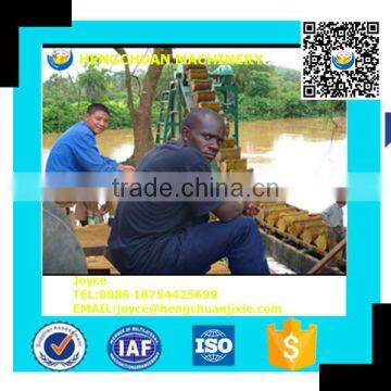China Price Hot Selling Gold Dredger/Gold Mining Machine/Bucket Chain Gold Dredge photo-2