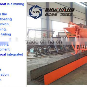 Gold boat for mining equipment gold mining equipment for hot