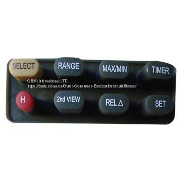 Round Rubber Button,High Quality Silicone Mobile Phone Buttons photo-2