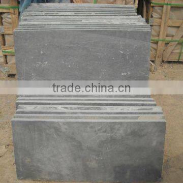 Honed black slate