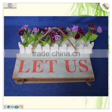 Custom Design Popular Hanging String Mdf Material Door Plate photo-6