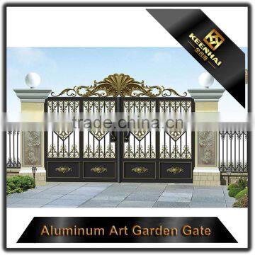 Powder Coated Aluminum Courtyard Gate for Decoration