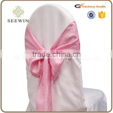 Hot Sale Ruffle Fancy Sashes Chair Cover Wedding photo-5