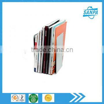 Modern L Shape Portable Book Display Stands/Bookends