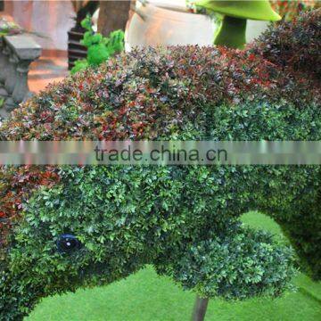 Grass Statue Amusement Park Ornament Garden Decor Dolphin Grass Sculpture photo-3