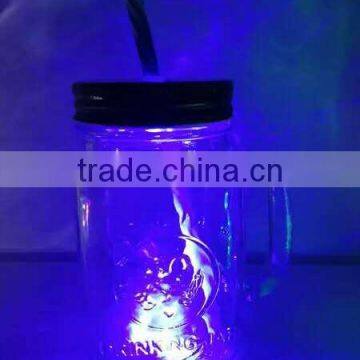 Mexican Glass Cup With Handbar for Lemon Water photo-2