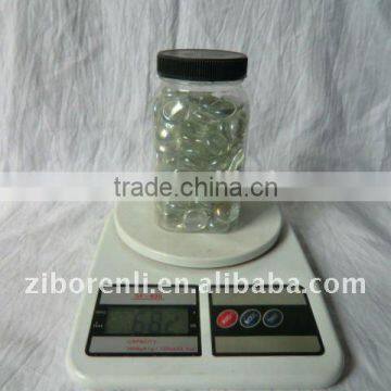 Natural Purple Glass Pebbles photo-3