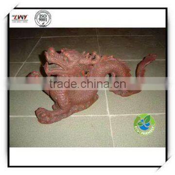 Hot sale 25 inch animal garden chinese dragon sculpture