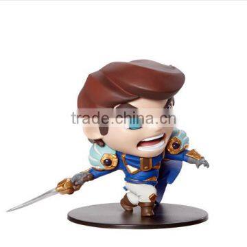 Guo hao wholesale custom Green lol figure , resin hot lol game figure