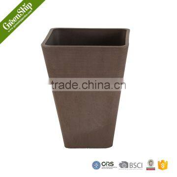 Decorative Garden Large Fiberglass Planter From Greenship/ 10 Years Lifetime/ Lightweight/ UV Protection/ Eco-friendly photo-3