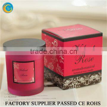 Flamless Luxury Soy Scented Candles Glass Jars photo-4
