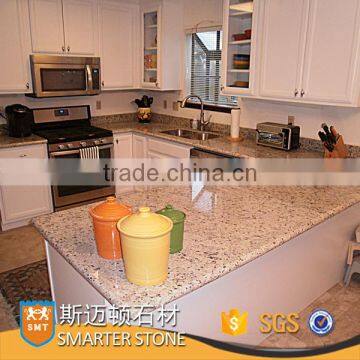 SMT White Rose Granite Kitchen Countertop