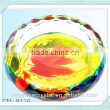 Factory Promotional Glass Ashtray With Custom Logo, Smokeless Standing Ashtray for Outside photo-3