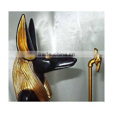 Resin Egyptian Craft Fiberglass Egyptian Decor Anubis Statues for Sale photo-4