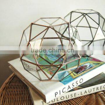 Planter for Indoor Gardening Air Plant Container Gift for Gardeners Glass Terrarium photo-2