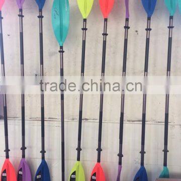 Various styles 2 pieces fishing kayak paddle