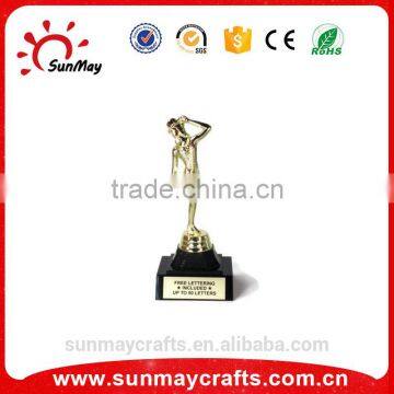 Wholesale hot sale cheap resin danceing trophy for sale