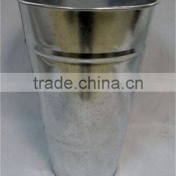 Galvanized steel flower bucket/Flower tub/flower pots wholesale