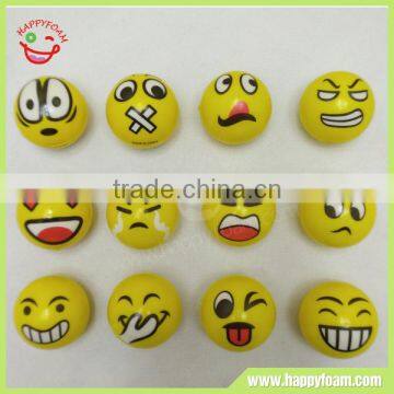 Expression PU custom anti stress ball ,mini soft foam bounce ball